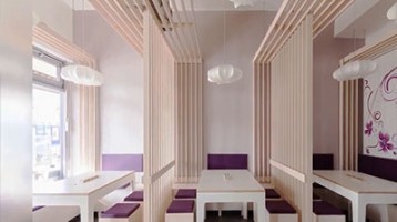 Мінімалізм в дизайні ресторану або кафе