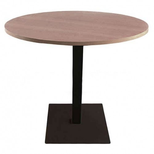 Стол для кафе Лион на металлическом подстолье с круглой столешницей