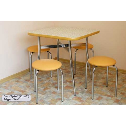 Стол для кафе TRACY с квадратной столешницей ДСП, Isotop, Werzalit